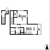 滋賀県大津市木下町（賃貸アパート1DK・2階・42.65㎡） その2