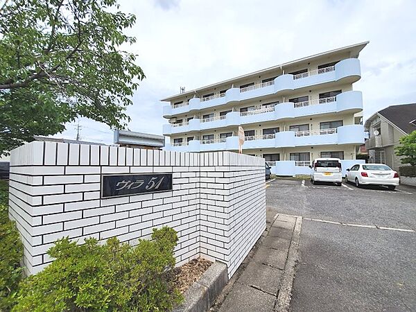 ヴィラ51 ｜滋賀県草津市西草津２丁目(賃貸マンション3DK・3階・56.66㎡)の写真 その1