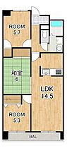 アメニティーRITTO  ｜ 滋賀県栗東市綣１丁目（賃貸マンション3LDK・3階・72.32㎡） その2