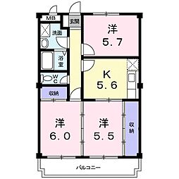 クレストコート 4階/-