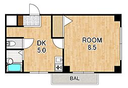 エクセレント中村2号棟 3階