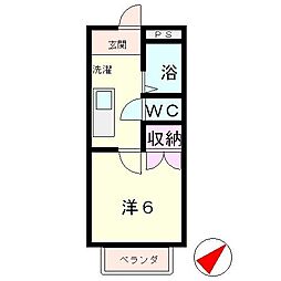アーバニア西草津　B棟 2階