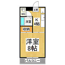 コーポ水代  ｜ 長野県松本市大字神林（賃貸マンション1K・1階・26.40㎡） その2