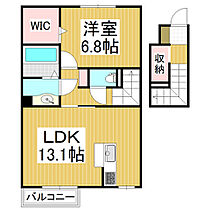 グランサンタ　Ａ  ｜ 長野県塩尻市大字広丘高出（賃貸アパート1LDK・2階・55.29㎡） その2