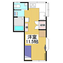 シャトレー広丘 102 ｜ 長野県塩尻市大字広丘野村（賃貸一戸建1R・--・24.84㎡） その2