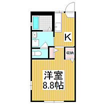 サンマルコ吉澤　Ｃ棟  ｜ 長野県松本市征矢野1丁目（賃貸アパート1K・1階・28.24㎡） その2