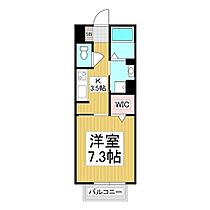 Maison de Espoir  ｜ 長野県松本市村井町西1丁目（賃貸アパート1K・1階・29.24㎡） その2