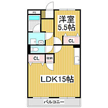 ファミーユ鎌倉  ｜ 長野県松本市両島（賃貸マンション1LDK・1階・48.60㎡） その2