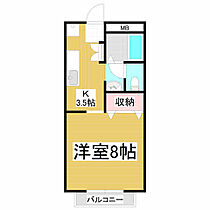 ホーユーコンホートI  ｜ 長野県松本市井川城3丁目（賃貸アパート1K・2階・27.08㎡） その2