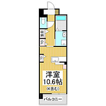 長野県松本市深志2丁目（賃貸マンション1R・3階・30.96㎡） その2