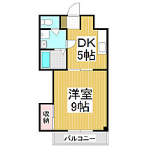 カイセー三芳  ｜ 長野県松本市深志2丁目（賃貸マンション1DK・2階・29.70㎡） その2