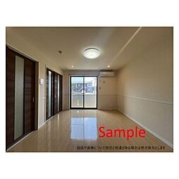 ブランドール 2階1SKのリビング/ダイニング