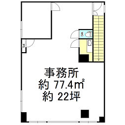 IWAIビル 2Rの間取図画像