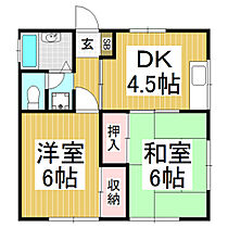 アップルハウスマルヨシ  ｜ 長野県駒ヶ根市赤穂（賃貸一戸建2DK・--・40.50㎡） その2