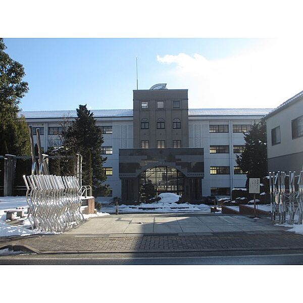 画像20:高校・高専「長野県飯田高校まで2695ｍ」