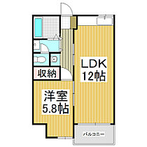 ハイツ中乃島  ｜ 長野県飯田市高羽町4丁目（賃貸アパート1LDK・3階・39.60㎡） その2