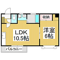 ハイツオネシス  ｜ 長野県飯田市宮ノ上（賃貸マンション1LDK・3階・37.20㎡） その2