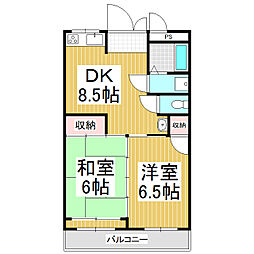 間取図画像 2DK