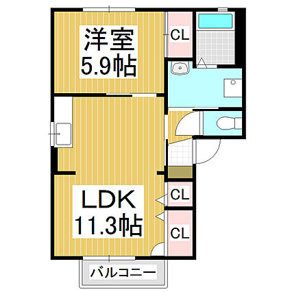 フォーレス中村A_間取り_0