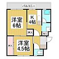 アパート3階3.7万円
