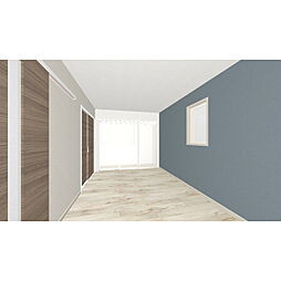 コンフォーティア須坂 2階1LDKの室内