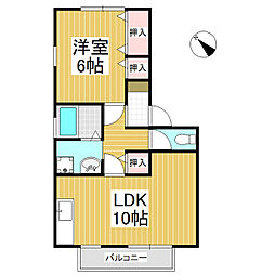 TakanoMarry 1LDKの間取図画像