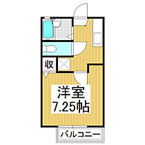 エトワールド  ｜ 長野県長野市大字高田（賃貸アパート1K・1階・22.00㎡） その2