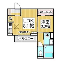 長野県長野市大字栗田（賃貸アパート1LDK・1階・30.86㎡） その2