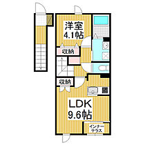 アヴァンスコート高田  ｜ 長野県長野市大字高田（賃貸アパート1LDK・2階・42.81㎡） その2