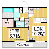 トリシア南俣　ウエスト  ｜ 長野県長野市大字稲葉（賃貸アパート1LDK・2階・40.04㎡） その2