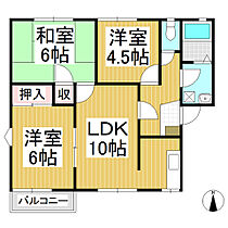 ワイド南長池  ｜ 長野県長野市大字南長池（賃貸アパート3LDK・2階・70.00㎡） その2