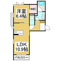 ルミエール高田  ｜ 長野県長野市大字高田（賃貸マンション1LDK・3階・45.44㎡） その2