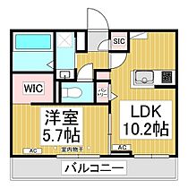 トリシア南俣　イースト  ｜ 長野県長野市大字稲葉（賃貸アパート1LDK・2階・40.04㎡） その2