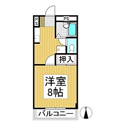 間取図画像 1K