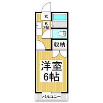 ブルーハイツ  ｜ 長野県長野市差出南2丁目（賃貸アパート1K・2階・19.00㎡） その2