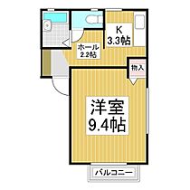 ディアスウチカワ2  ｜ 長野県千曲市大字内川（賃貸アパート1K・1階・31.92㎡） その2