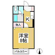 セジュールＳ・なかむら　Ｂ棟  ｜ 長野県千曲市大字力石（賃貸アパート1K・1階・26.93㎡） その2