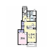 長野県長野市松代町西条（賃貸アパート1LDK・1階・45.72㎡） その2