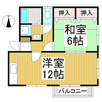 メゾンナガサカ  ｜ 長野県東御市県（賃貸アパート1LDK・2階・39.00㎡） その2