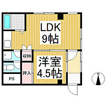 アイランドビル  ｜ 長野県上田市天神2丁目（賃貸マンション1LDK・3階・32.00㎡） その2