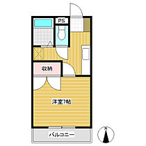 ハイツなかざわＡ棟  ｜ 長野県上田市踏入2丁目（賃貸アパート1K・1階・24.00㎡） その2