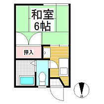 フォーブル常陵  ｜ 長野県上田市常入1丁目（賃貸アパート1K・1階・17.00㎡） その2