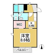 ラフィネ西脇Ｎ  ｜ 長野県上田市常磐城1丁目（賃貸アパート1K・2階・32.24㎡） その2