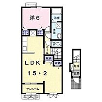 長野県上田市大屋（賃貸アパート1LDK・2階・56.42㎡） その2