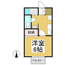 セジュール・セゾン  ｜ 長野県佐久市猿久保（賃貸アパート1K・2階・23.00㎡） その2