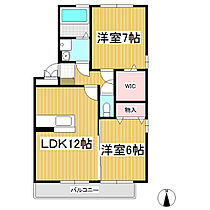 フルール・ド・ルージュ  ｜ 長野県長野市大字北尾張部（賃貸アパート2LDK・3階・58.08㎡） その2