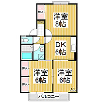 ハイツ・サンブライト  ｜ 長野県長野市大字石渡（賃貸アパート3DK・2階・57.63㎡） その2