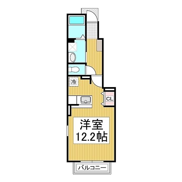 長野県長野市三輪9丁目(賃貸アパート1R・1階・32.90㎡)の写真 その2