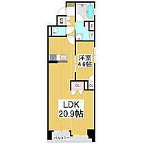 アリービオ東口  ｜ 長野県長野市七瀬（賃貸マンション1LDK・6階・58.37㎡） その2