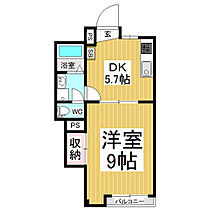 ハイツウエスタリア  ｜ 長野県長野市三輪6丁目（賃貸マンション1DK・3階・28.60㎡） その2